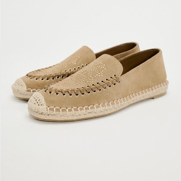Zara limited edition beaded leather loafers - Picture 5 of 8